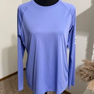 Columbia Women's PFG Lavender Long Sleeve Breathable Top